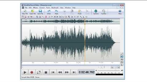 WavePad Audio Editing Software | Introduction