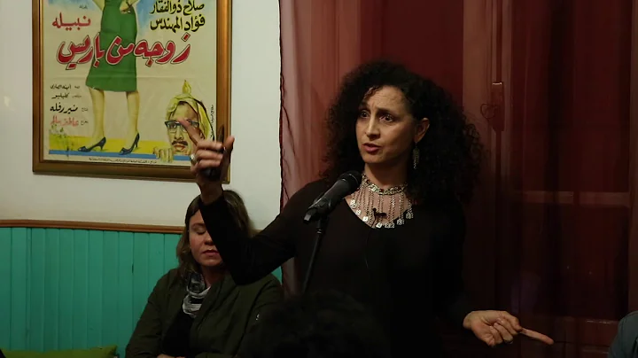 Mona El Hallak at  Hakaya Storytelling Night