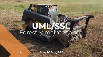 UML/SSL forestry mulcher - One of the most successful models in the FAE range