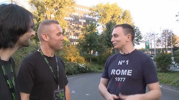 Razer @ GamesCom 2011 - Swifty and Athene interview Carmac
