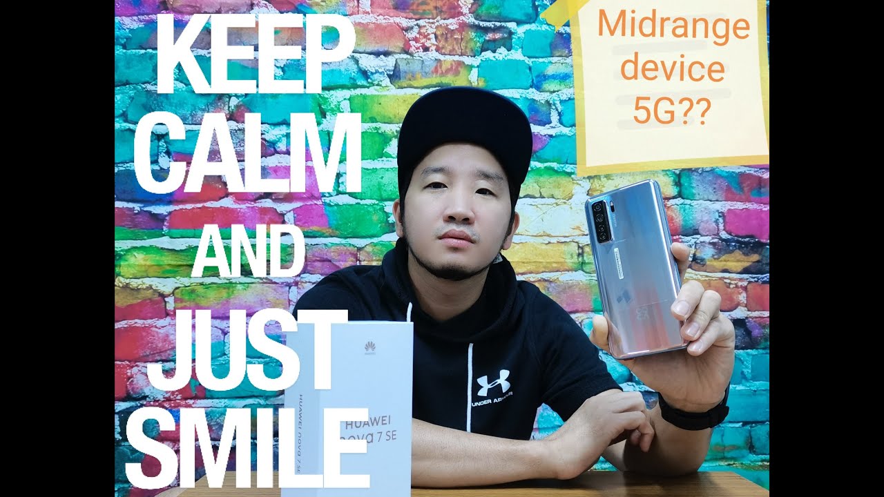 HUAWEI NOVA 7 SE UNBOXING & 1ST IMPRESSION (ENGLISH SUBTITLE)