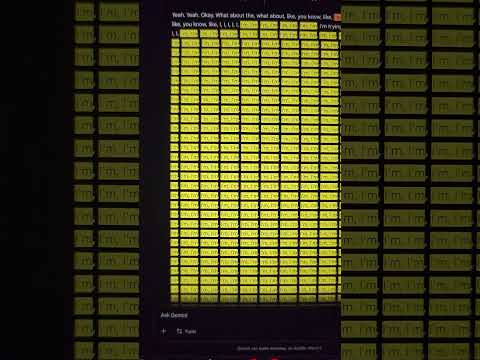 Google Gemini Having A Stroke