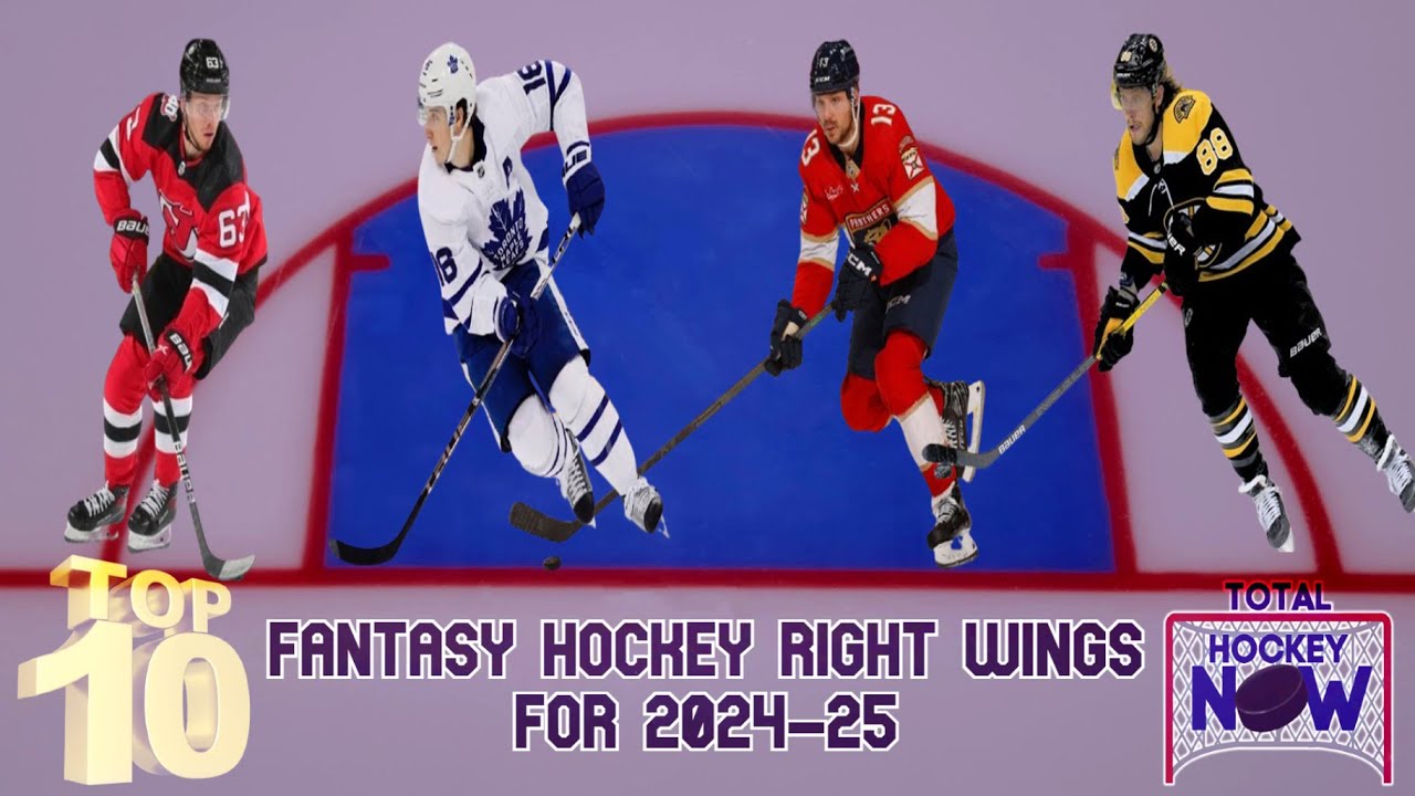 【まさゆき】H&O × TheArth SC WING TOP 25 / Total Hockey Now's Top 10 Fantasy Right Wings For The 2024-25