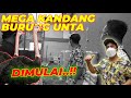 PROJEK KANDANG TERBESAR BURUNG UNTA DIMULAI..!!