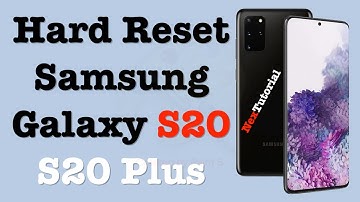 How to Hard Factory Reset Samsung Galaxy S20 & S20 Plus | Hard Reset Samsung Galaxy S20 | NexTutoria