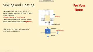 Sinking and Floating