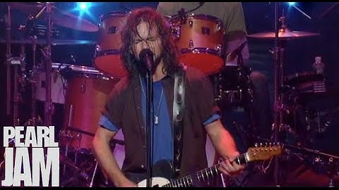 Porch - Late Show With David Letterman - Pearl Jam