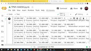 Google Colab Tugas Menganalisis Data
