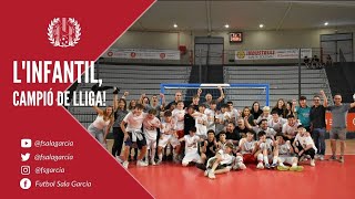 L'infantil es proclama campió de Lliga!