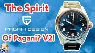 Spirit of Pagani?  Pagani Design PD1717 V2 Unboxing #longines #homagewatch