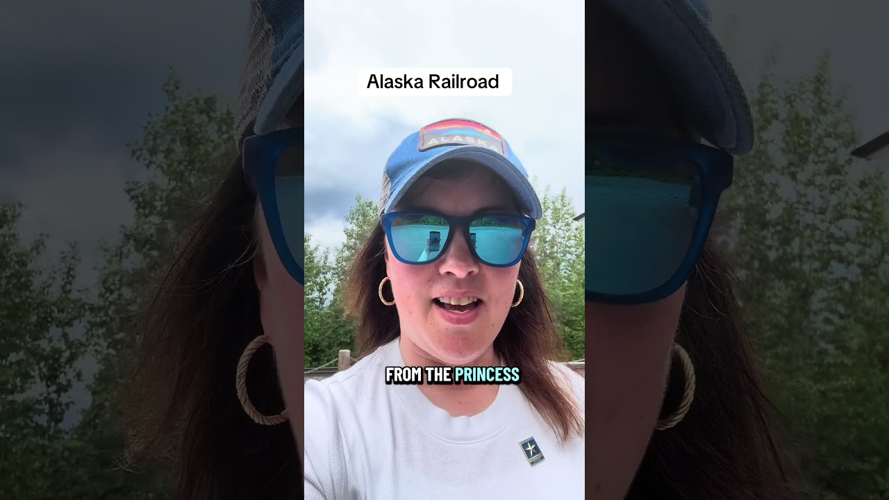 Alaska Railroad is it different than what Princess Cruise offers?! #alaska #train