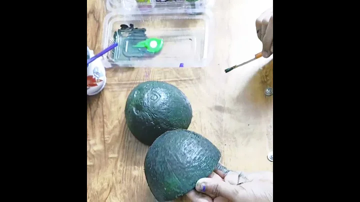 DIY Watermelon Craft made by Coconut shell🍉🍉🍉 #Shorts #NandanaArtWorld