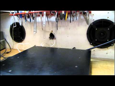 Testing my workbench speakers 5-21-12