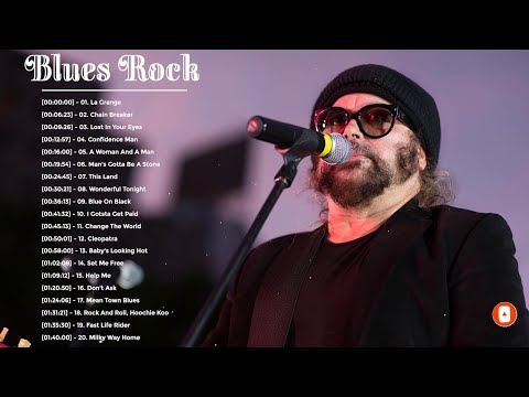 Blues Rock Music Best Songs - Top 20 Blues Rock Songs Playlist