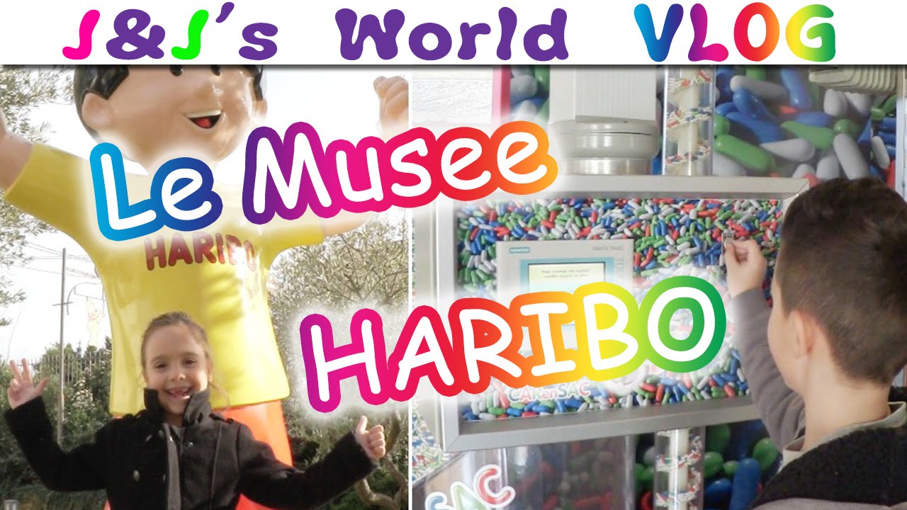 Le Musee Haribo : Notre 1er VLOG  + Une surprise pour vous !