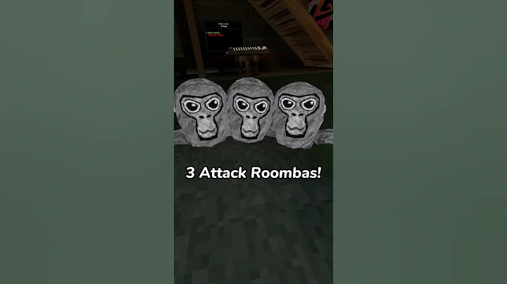 like for attack roombas 👍 #gorillatag #vr #funny #shorts