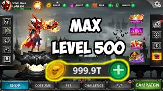 Stickman Legends Hack | Max Level 500 Hero & Skills | Max Ancient Accessories screenshot 1