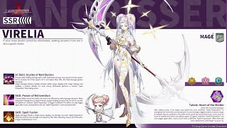 SSR VIRELIA SKILL BREAKDOWN WALLPAPER - LANGRISSER.