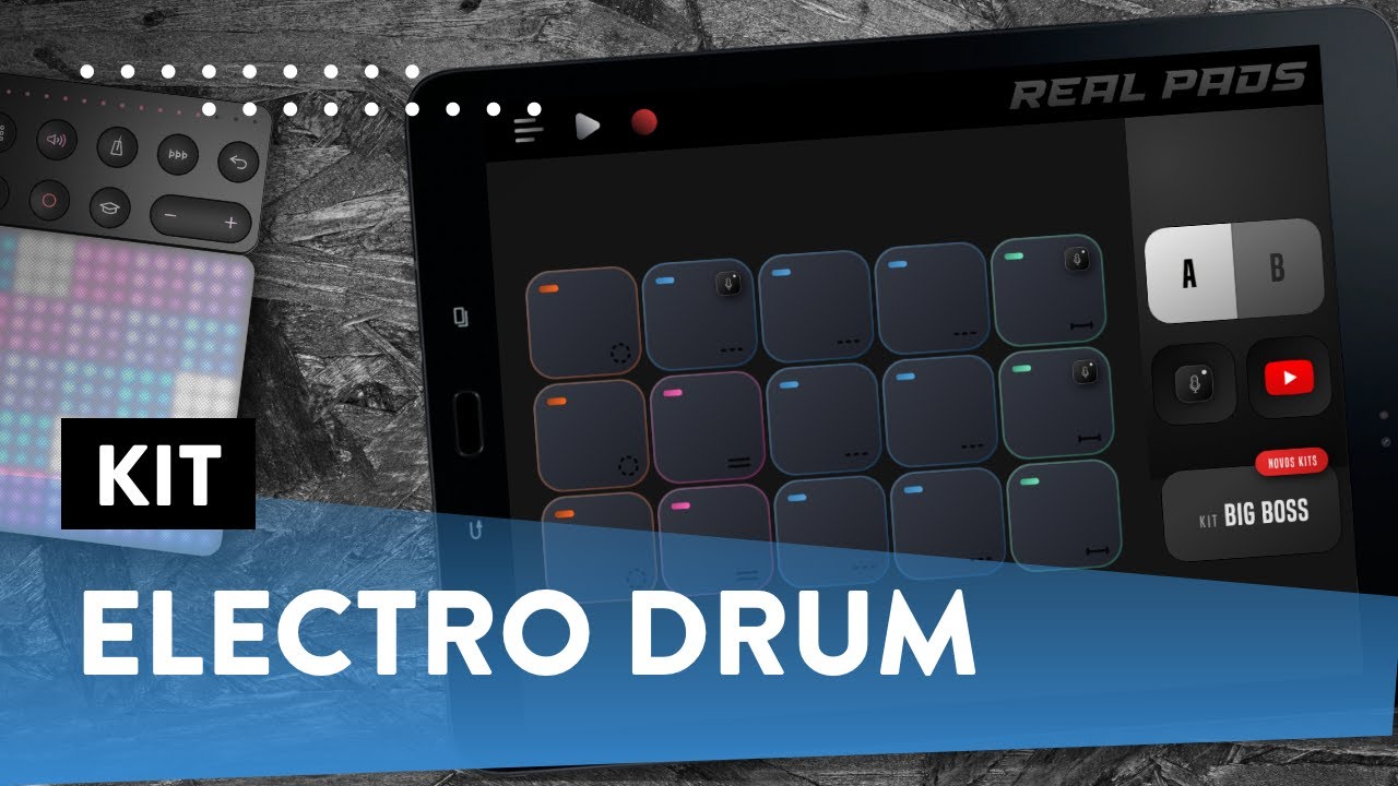 REAL PADS Kit Electro Drum YouTube