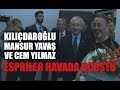 Kılıçdaroğlu ve Mansur Yavaş, komedi festivalinde Cem Yılmaz’ı izlemeye gitti.