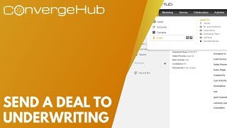 Send a deal to Underwriting