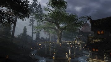 Skyrim SE BlubboDE Custom Modding Own Big Tree 2021 Wip