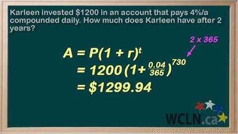 WCLN - Math - Compound Interest - 1.5P1E2