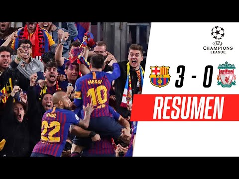 ¡DOBLETE ESPECTACULAR DE MESSI PARA LA PALIZA DEL BARSA! | Barcelona 3-0 Liverpool | RESUMEN