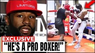 Floyd Mayweather BREAKS SILENCE After Training &amp; Sparring With Shakur Stevenson!!