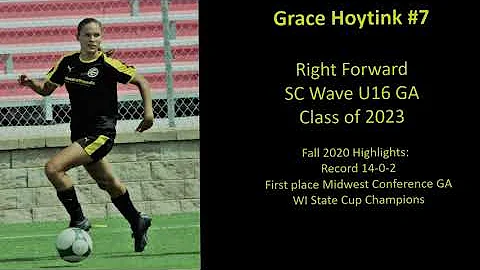 Grace Hoytink Fall 2020 Highlights