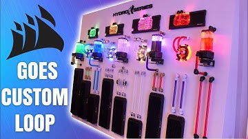 Corsair Shows Off Their New HydroX Custom Loops | Computex 2019