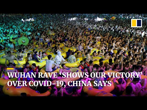 Wuhan pool party shows China's ?strategic victory? over Covid-19, Beijing says