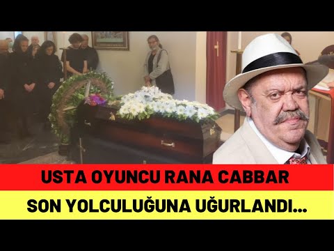 OYUNCU RANA CABBAR İÇİN ERMENİ KATOLİK MEZARLIĞINDA DİNİ TÖREN DÜZENLENDİ!