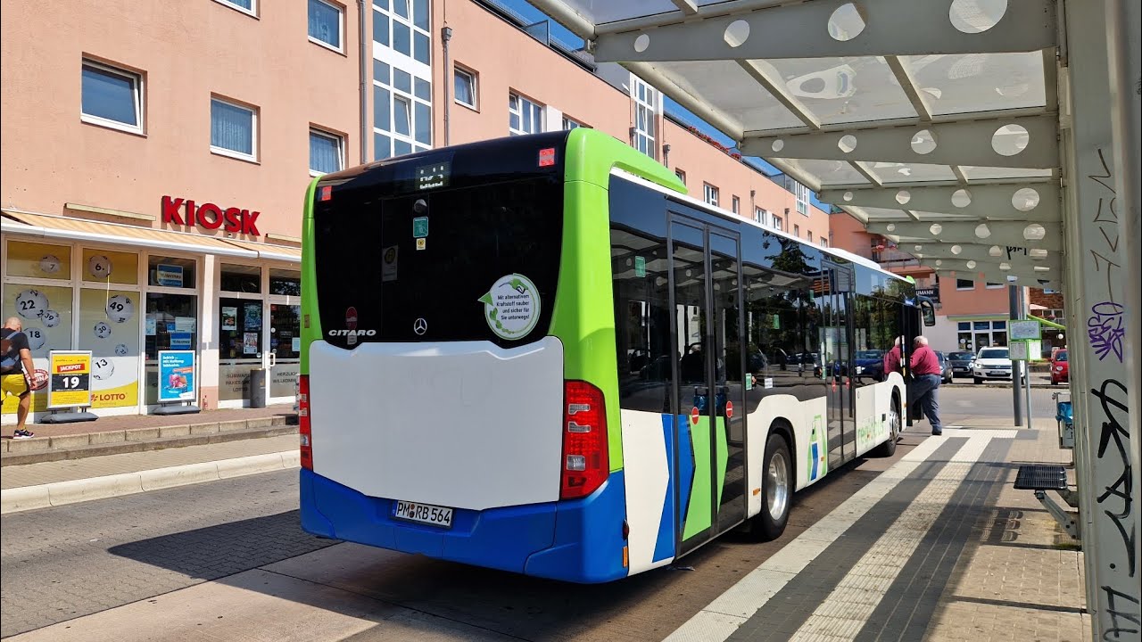 Regiobus PM | Mitfahrt im kompl. 623 von Berlin, U Oskar-Helene-Heim bis Stahnsdorf Waldschä. im C2