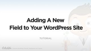 Tutorial: Adding A New Field to Your WordPress Site