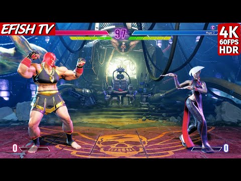 Marisa vs A.K.I. (Hardest AI) - Street Fighter 6