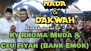 Heboh Nada U0026 Dakwah  Ky Rhoma Muda Vs Kang Rifky ceu Fiyah