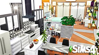 Platform Loft apartment  ||  2A Jasmine suites renovation || The Sims 4  Speed Build - NO CC