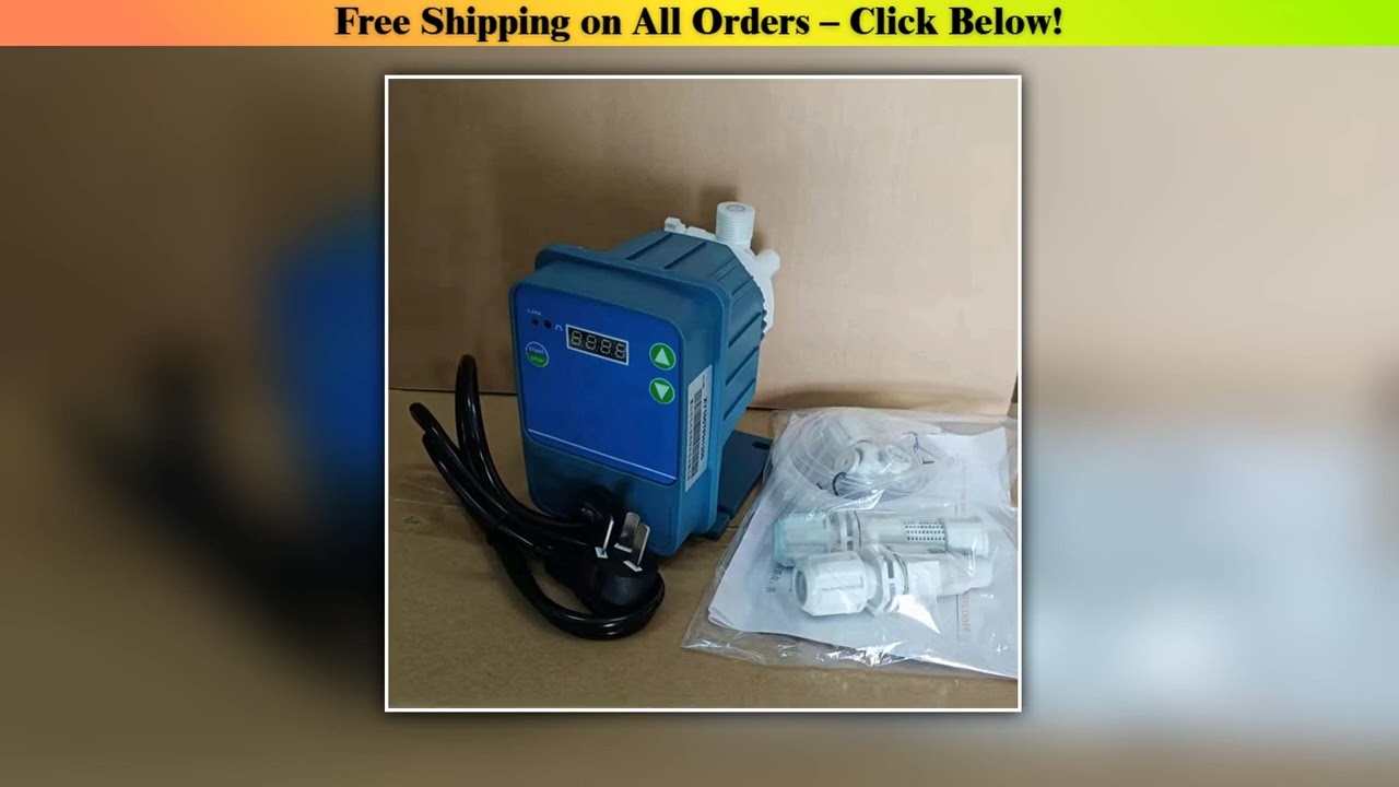 Liquid Mini Acid Chemical Chlorine Metering Dosing Automatic Electromagnetic Quantitative Dosing