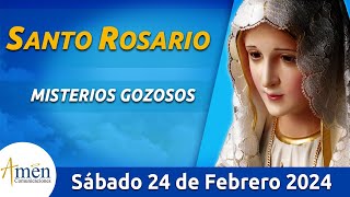 Santo Rosario de Hoy Sábado 24 Febrero de 2024 l Amen Comunicaciones l Católica l María