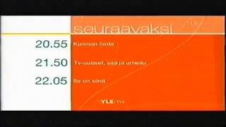 Yle Tv2 Juonto Ohjelma Alkaa Lokakuu 2007