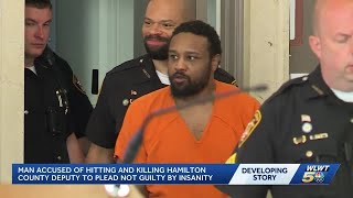 Man accused of killing Hamilton County deputy expected to enter insanity plea