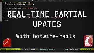 Celebrity Real-Time Partial Updates in Ruby on Rails using hotwire-rails Profile