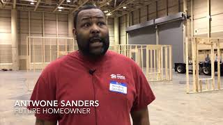 Watch Habitat for Humanity workers build homes at Century II