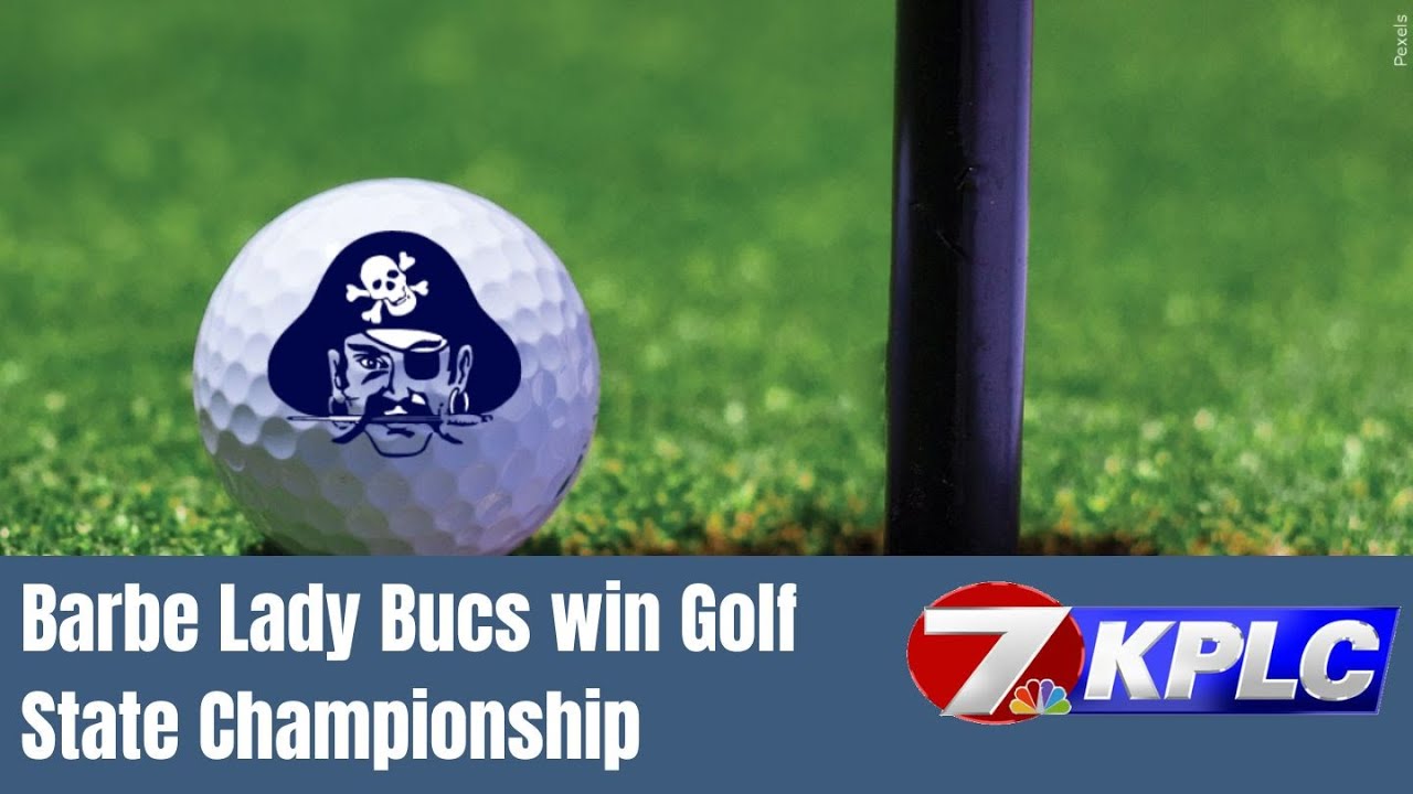 Barbe Lady Bucs win Division I Girls Golf State Championship - YouTube