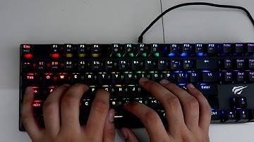 HAVIT KB435L Mechanical Gaming Keyboard [ Review, Unboxing and Actual Usage ]