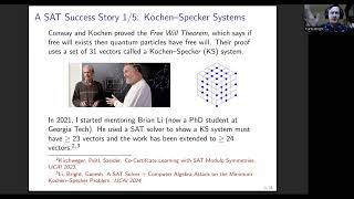 Curtis Bright, Mathematical Problems with SATisfying Solutions