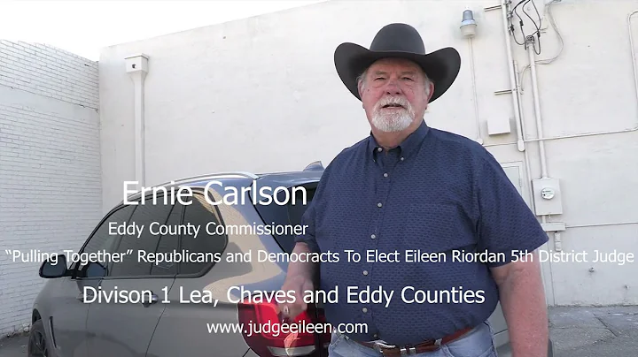 Ernie Carlson, Eddy County Commissioner