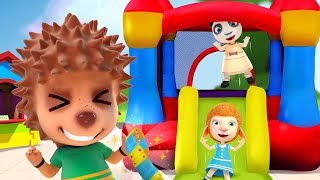 SUPER Trampoline &amp; Amusement Park | Funny Cartoon for Kids | Dolly and Friends 3D
