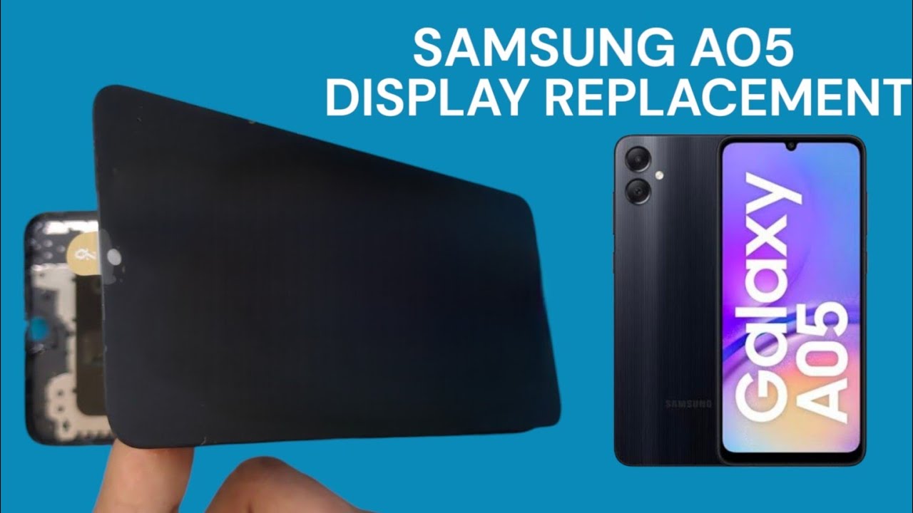 Samsung A05 display replacement | how to change samsung A05 display # ...